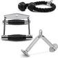 Yes4All Tricep Press Down Cable Machine Attachment Set, LAT Pulldown Attachment, Cable Machine Accessories for Home Gym