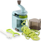 Ourokhome Vegetable Spiralizer Zucchini Noodles Maker – 4 Built-in Spiral Slicer Blade for Veggie Spaghetti Paste
