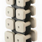 SafeGrip Dumbbells, Anti-Slip, Anti-Roll, Thick Handles, Free Weights, Square Dumbbells for Secure Workouts at Home, Weightlifting, and Personal Training