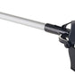 Pet Pooper Scooper - Plastic and Aluminum Cat and Dog Poop Grabber with Long Handle - Enables One-Handed Use on Concrete and Grass by PETMAKER (Black)