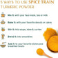 HANDPICK, Organic Turmeric Powder with Curcumin (397g/14oz) Gluten Free | Made from Turmeric Root | Raw Turmeric Powdered from India