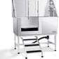 VEVOR 50" Pet Dog Bathing Station w/Stairs, Professional Stainless Steel Dog Grooming Tub w/Soap Box, Faucet,Rich Accessory, Dog Bathtub for Large,Medium,Small Pets, Washing Sink for Home Left