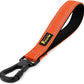 PLUTUS PET 10” Short Dog Leash, Reflective Nylon Padded Handle, Strong Traffic Leash with Carabiner Clip, Perfect for Large or Medium Dogs（10”，Orange