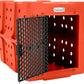 Dakota 283 Crate - Canine Rough and Tough Economy Kennel (Orange, Large)