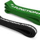 Pull Up Assist Bands Set by Functional Fitness. Heavy Duty Resistance and Assistance Training Band