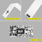 SLEEFS Faith Cross White Thin Football Towel