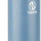Takeya Actives Water Bottle with Spout Lid - Bottle with Double Stainless Steel Insulation - Dishwasher Safe & BPA-Free - Bottle with Spout Lid & Removable Bumper - 40 oz, Bluestone