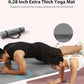 KEEP Yoga Mat, 32" Extra Wide Exercise Mat with Strap for Men and Women, 7mm Thick Double-Sided Non-Slip Eco-friendly Yoga Mat for Pilates, Workout and Fitness
