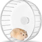 BUCATSTATE Hamster Wheel Silent, 5.5in Exercise Running Whees Quiet Spinner Mouse Wheels for Gerbil Dwarf Syrian Hamster Rat Mice