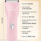 oneisall Pet Clipper for Cat Matted Hair, Pet Shaver for Cats Quiet Pet Clippers Waterproof Cordless Cat Clippers for Matted Hair Long Hair with Storage Bag (Pink)