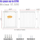 Extra Wide Baby & Dog Gate 62-67 Inch, Pressure Mounted No Drilling, Adjustable Indoor Safety Gate for Stairs & Wide Doorways - Metal Design for Kids and Pets, White
