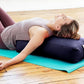 Sol Living Yoga Bolster Pillow Rectangular Meditation Cushion Cotton Meditation Accessories for Restorative Yoga Meditation Pillow Yoga Pillow Firm Body Pillow Bolster Pillow for Legs Removable Cover