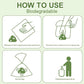 Green Dog Poo Bags Lavender scent -120 Large Biodegradable Poop Bags, Extra Thicken Strong Corn Starch Blended Compostable Leak Proof Poop Waste Bag for Dogs