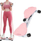 Waist Twist Workout Machine, Ab Machine Weight for Slim Waist and Core Ab Exercise Foot Massage and Weight Loss, Noiseless Home Gym Exercise Equipment for Women Men