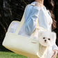 Dog Purse Carrier for Small Dogs Cat Kitty Puppy Rabbit Bunny Dog Cat Bag Carrier for Animals up to 22lbs Soft Sided, Collapsible Pet Carrier Sling for Outing Travel Vet-Sky Blue