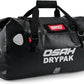 Waterproof Duffel Bag - Motorcycle Dry Bag Tail Bag with Large Storage Space, Waterproof Luggage Duffle Bags with Outer Mesh Zipper Pocket for Camping, Kayaking, Fishing & Traveling