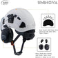 UNINOVA Arborist Helmet Forestry Helmet Chainsaw Helmet with Visor and Earmuffs,OSHA Safety Hard Hat Helmet for Logging Trimming Mowing Climbing Tree Service Garden Work