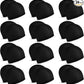 Bonuci 24 Pieces Cloth Elastic Swim Cap Bulk Comfortable Fabric Swimming Hat Elasticity Swimming Pool Cap Lightweight Bathing Caps for Women Men Kids Unisex, Not Waterproof