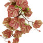 Reptile Plants for Terrarium, Amphibian Habitat Decor Artificial Hanging Plants with Suction Cup - Fake Heuchera Micrantha Pink