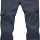 TBMPOY Men's Snow Ski Fleece Lined Hiking Pants Waterproof Winter Snowboard Warm Outdoor Insulated Pants Windproof