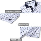 Men's Golf Polo Shirts Short Sleeve Striped Performance Moisture Wicking Dry Fit Golf Shirts for Men