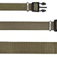 Hyhug Puppy Collar with Quick Release Buckle, Nylon Adjustable Durable Cute Dog Collar for Small Dogs, Male and Female(Small, Military Green)