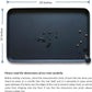 Hoki Found Silicone Pet Food Mats Tray - Non Slip Pet Bowl Mats Placemat - Dog Cat Feeding Mat - Waterproof Dog Food Mats -Pet Water Mats for Floors -Black