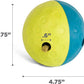 Outward Hound by Nina Ottosson Treat Tumble Interactive Puzzle Ball Dog Toy, Level 1 Beginner, Blue, Small (4.75" Diameter)
