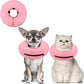 Supet Inflatable Dog Cone Collar for Small Dogs Puppies Cats, Soft Dog Cone Alternative After Surgery for Puppies Cats to Stop Licking