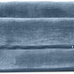 Furhaven Orthopedic Dog Bed for Large Dogs w/ Removable Bolsters & Washable Cover, For Dogs Up to 95 lbs - Faux Fur & Velvet Sofa - Harbor Blue, Jumbo/XL