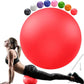 Soft Pilates Ball 9 Inch, Ideal Small Exercise Ball Between Knee Squeeze for Physical Therapy Yoga Core Medicine Abs Pt Bouncy, Mini Rubber Fitball Barre Workout Equipment for Women Men Kid Toddler