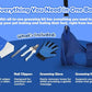 Pet Grooming Hammock for Cats & Small Dogs – Nail Clipping Kit with Sling, Clippers, File, Glove, Straps & Carabiners – Ideal for Trimming & Ear Cleaning – [S/XS] (Black, Extra-Small)