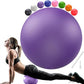 Soft Pilates Ball 9 Inch, Ideal Small Exercise Ball Between Knee Squeeze for Physical Therapy Yoga Core Medicine Abs Pt Bouncy, Mini Rubber Fitball Barre Workout Equipment for Women Men Kid Toddler