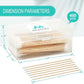 Extra Long Cotton Swabs, 400 Counts, 6-Inch | Lint-Free Tips for Gentle Cleaning of Small Dogs, Guns, Electronics, Makeup, and Crafts | Durable Wooden Sticks with Convenient Storage Box