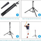 Goplus Batting Tee, Adjustable Baseball Softball Tripod for Batting Training Practice with Carrying Bag