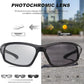Polarized Sports Sunglasses for Men 100% UV Protection Wrap Around Unbreakable Sun Glasses for Fishing Driving