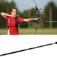 Topyond 30in Archery Bow Stabilizer, Carbon Fiber Stabilizer for Compound Bow, Vibration and Noise Absorption Damping Shock Absorber for Enhanced Balance in Outdoor Competitions