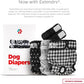 Pet Parents® Washable Dog Diapers (3pack) + Extendrs® of Durable Doggie Diapers, Premium Dog Diapers Female (Medium, Luxe)