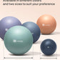 KEEP Pilates Small Exercise Ball Anti-Burst - Thickened Yoga Ball With Pump for Physical Therapy, Fitness, Workout, and Core Strength