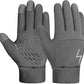 Kids Winter Gloves Back Water Repellent Touchscreen Warm Fleece Anti-slip for Boys Girls Teen 3-15 Years
