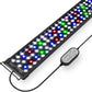 Aquarium Light,22W 24/7 Natural Mode,9 Light Modes(Water Grass Mode & 7 Colors & Cycle),Adjustable Timer and 7 Color Brightness - with Expandable Mounting Bracket for 24~30IN Fish Tank