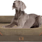 Washable Orthopedic Large Dog Bed - XL Large Dog Bed with Removable Bolsters Cover Foam Support Big Dogs Beds Non-Slip Bottom & Waterproof