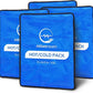 4 Pack XXL Reusable Hot and Cold Gel Ice Packs for Injuries | Cold Compress, Ice Pack, Gel Ice Packs, Cold Pack, ice Pack, Cold Packs for Injuries | 11x14.5 in