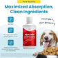 Liquid Glucosamine for Dogs, 1600mg Glucosamine Chondroitin MSM, Hip & Joint Supplement for Large Dogs, Liquid Arthritis Relief & Mobility Support, 32 oz