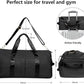 MABROUC Duffle Bag For Women, Sports Duffel Bag for Gym with Wet Pocket & Shoe Compartment, Overnight Weekender Travel Bag