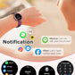Fitness Tracker, Round Fitness Watches for Women with Bluetooth Call Heart Rate Monitor Sleep Tracker Calorie/Step Counter, Birthday Gift for Women Lady Mom Waterproof (Purple)