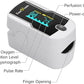 Zacurate FSA/HSA Eligible 500E-B Wireless Bluetooth Fingertip Blood Pulse Oximeter Monitor with FREE App, SpO2, Heart Rate, Plethysmograph, and Perfusion Index Finger Oxygen Sensor Meter