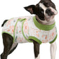 FUAMEY Dog Recovery Suit Male,Dogs Surgery Neuter Suits Puppy Spay Shirts for Female Protect Dog's Skin Anti Licking Abdominal Wounds Doggie Onesie Pet Bodysuit Alternative to Cone Rabbit Flower M