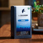 La Colombe Bleu Organic Dark Roast Whole Bean Coffee - Notes of Cocoa, Macadamia & Sweet Cream, 12 Ounce (Pack of 4)