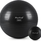 Yoga Ball for Exercise, Pilates Set, 4 Sizes Fitness Ball for Workout, Birthing, Pregnancy, Physical Therapy- Pump Included